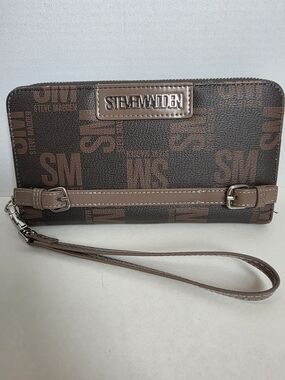 Steve Madden Brown  Wristlet Wallet
